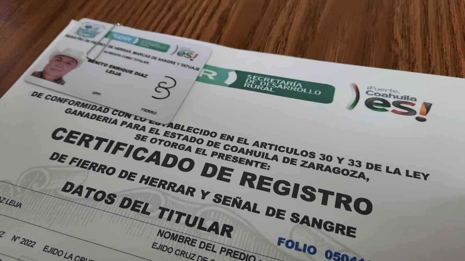 Entrega Frontera fierros de herrar
