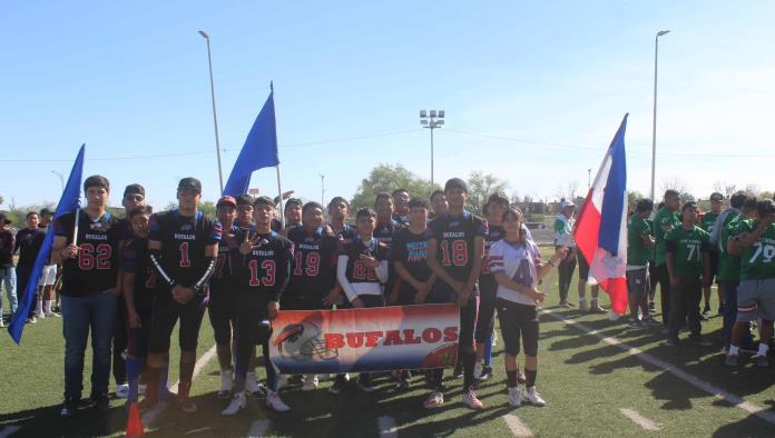 Búfalos y Cuervos ¡obtienen victoria en futbol americano