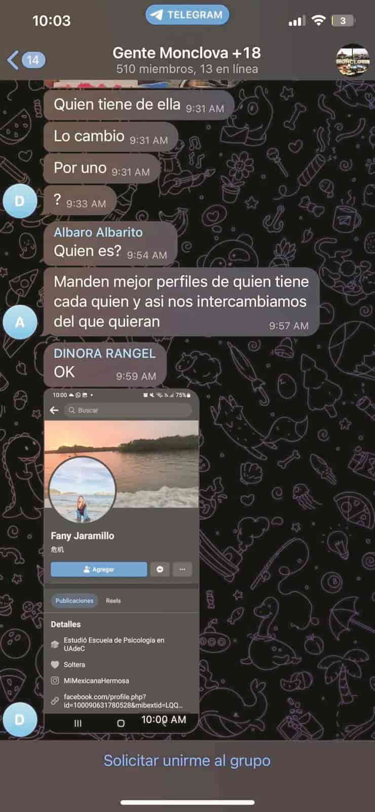La monclovense Fany no llora, ella factura