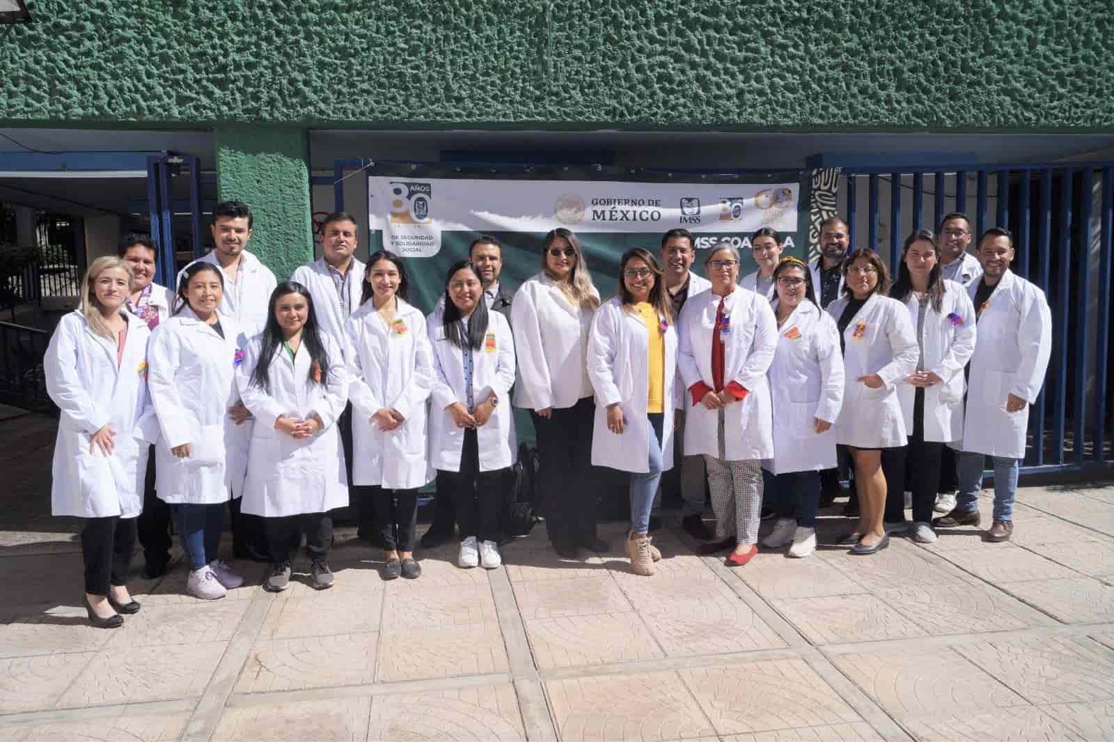 Formar parte de la familia IMSS es un sueño cumplido, señalan algunos de ellos.