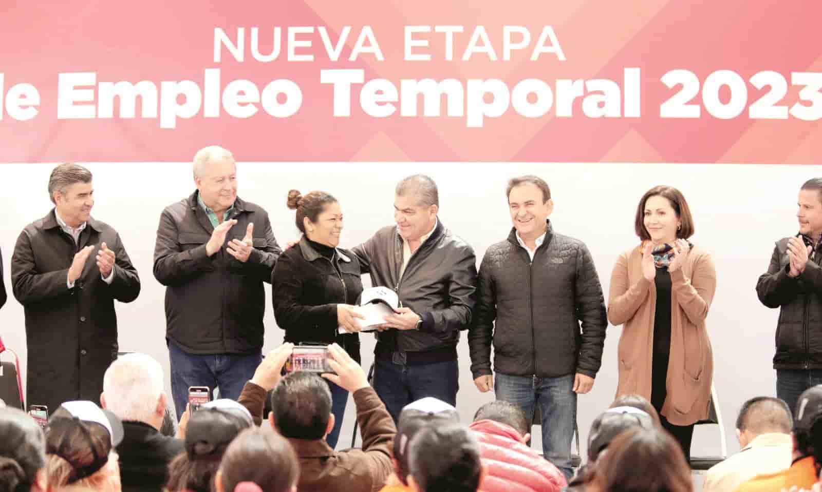 Arranca Riquelme programa de empleo