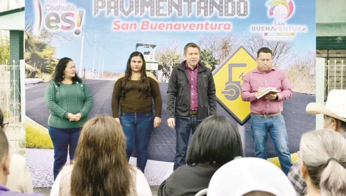 Pavimenta Hugo mas calles en SB