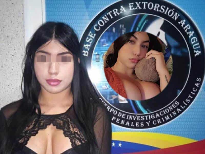 Atrás quedaron las imágenes en que aparecía Alexandra Bastidas en tanga, diminutos bikinis y poses sugestivas, las autoridades difundieron una foto en la unidad de la División de Investigaciones de Extorsión del Cuerpo de Investigaciones Científicas, Penales y Criminalísticas.