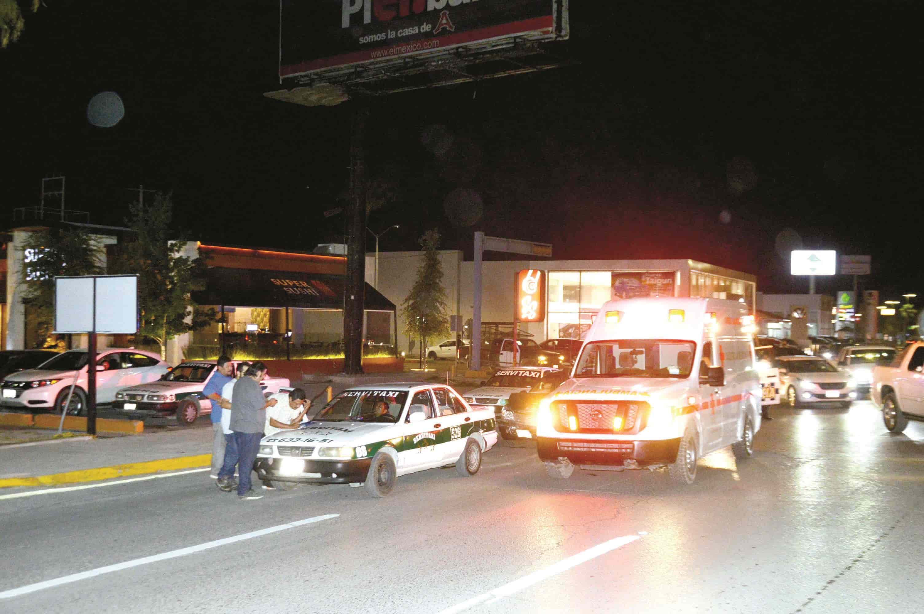 Frunce auto en choque