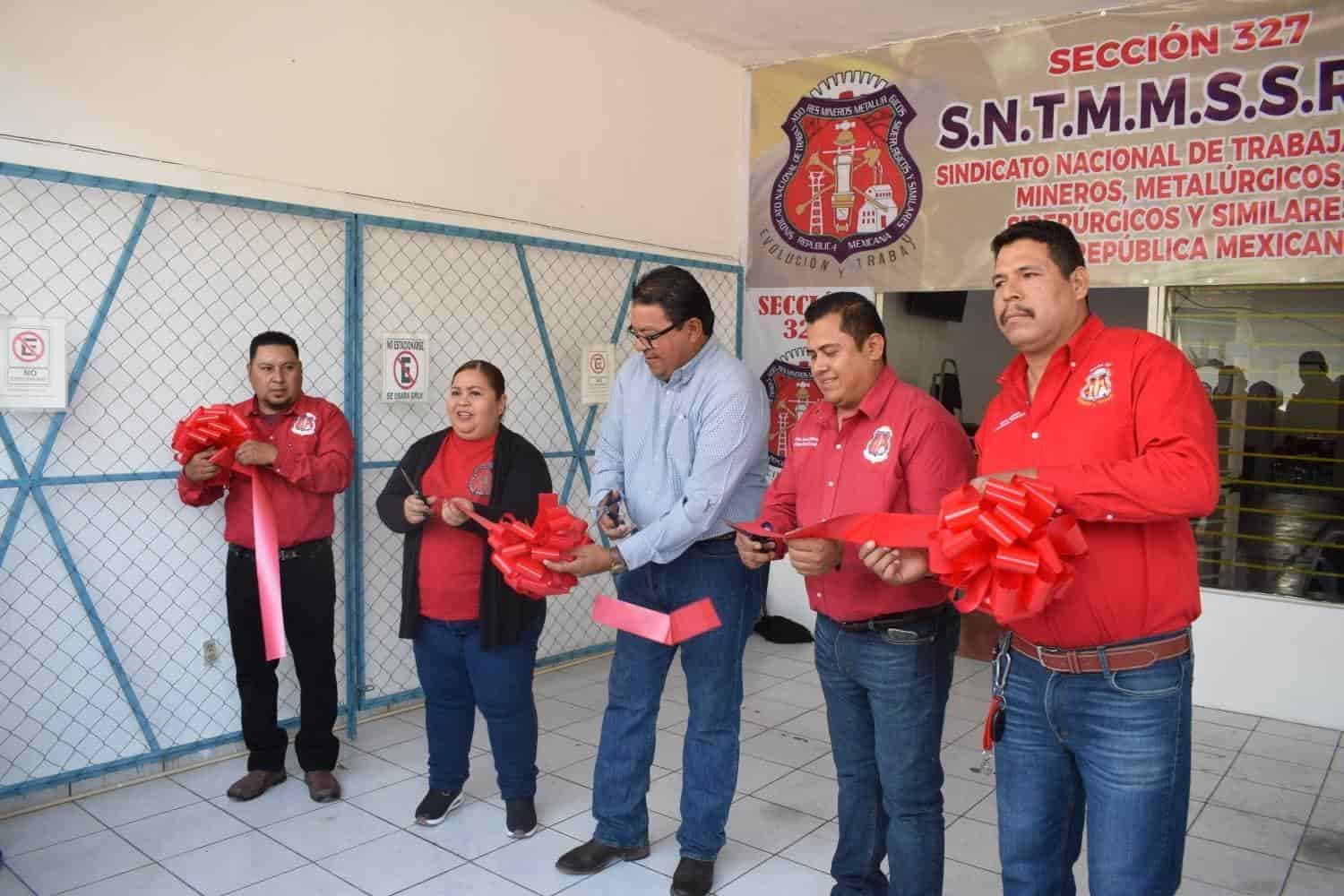 Inaugura Sección 327 oficinas en Frontera