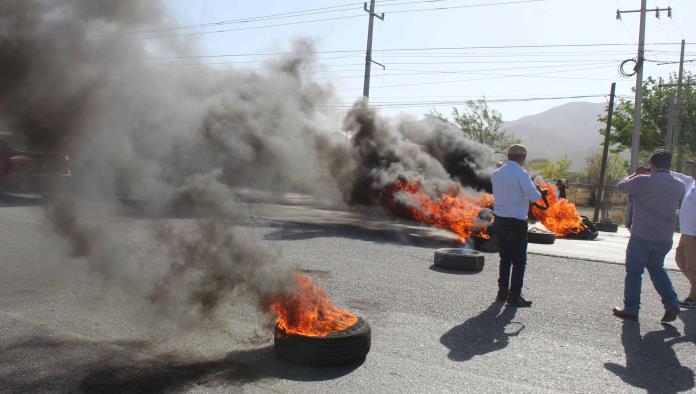 ¡Bloquean la 57!