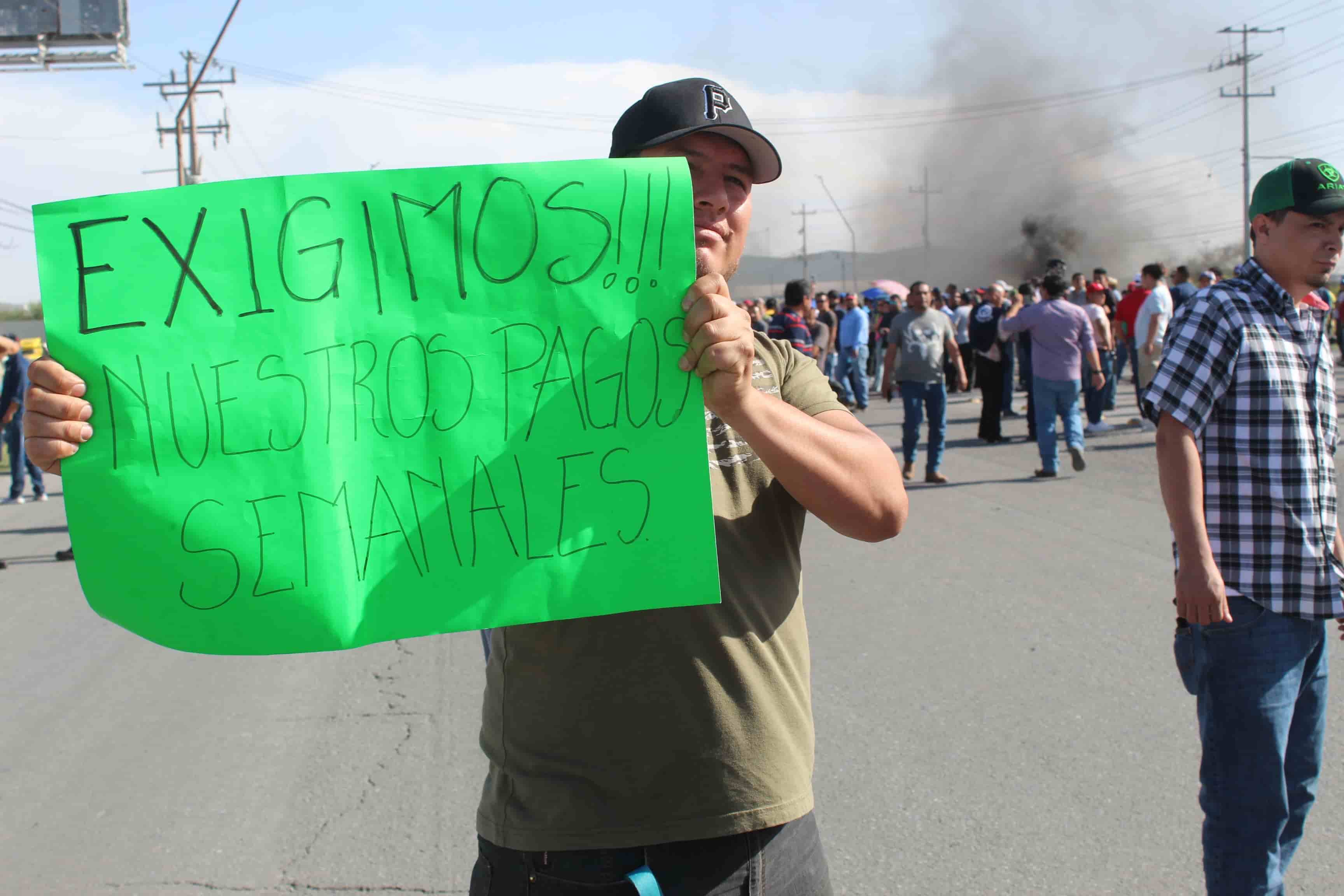 ¡Bloquean la 57!