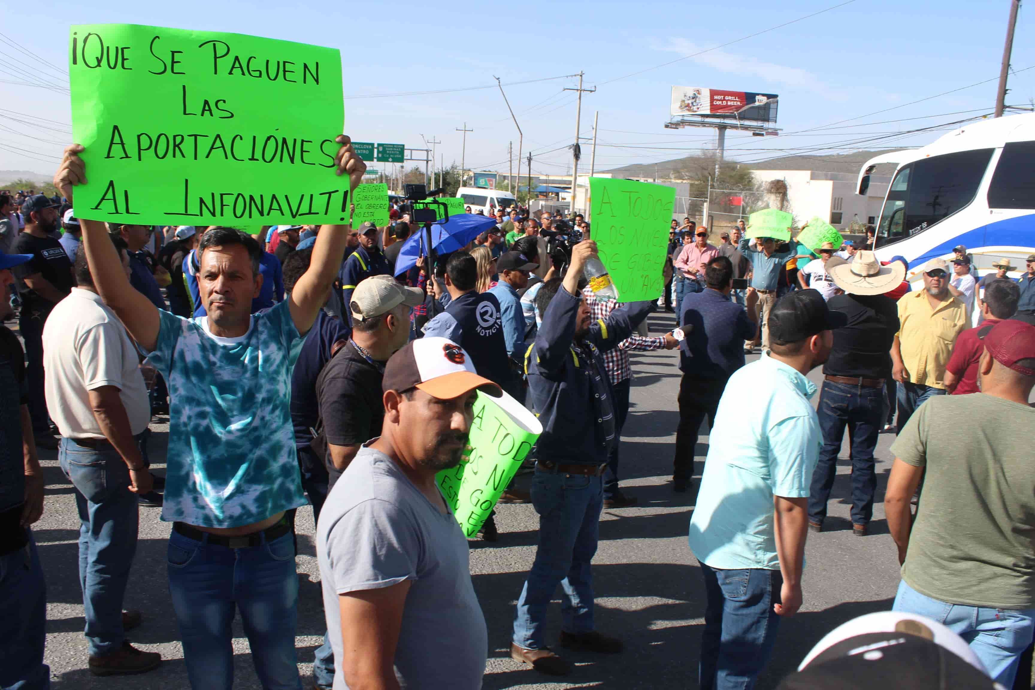 ¡Bloquean la 57!