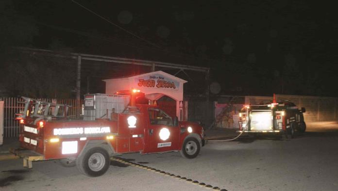 Se incendia salón de jardín de niños