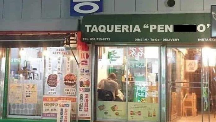 Tacos pend#$ Abre taquería en Corea del sur con este inusual nombre