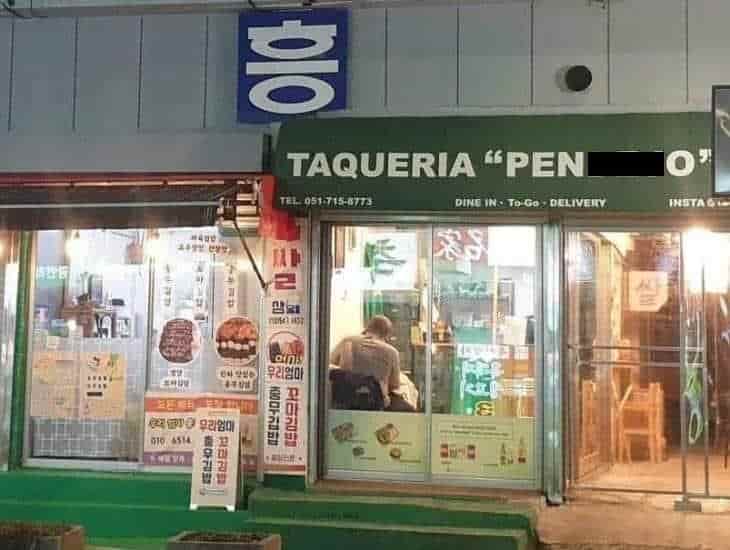 Tacos pend#$ Abre taquería en Corea del sur con este inusual nombre