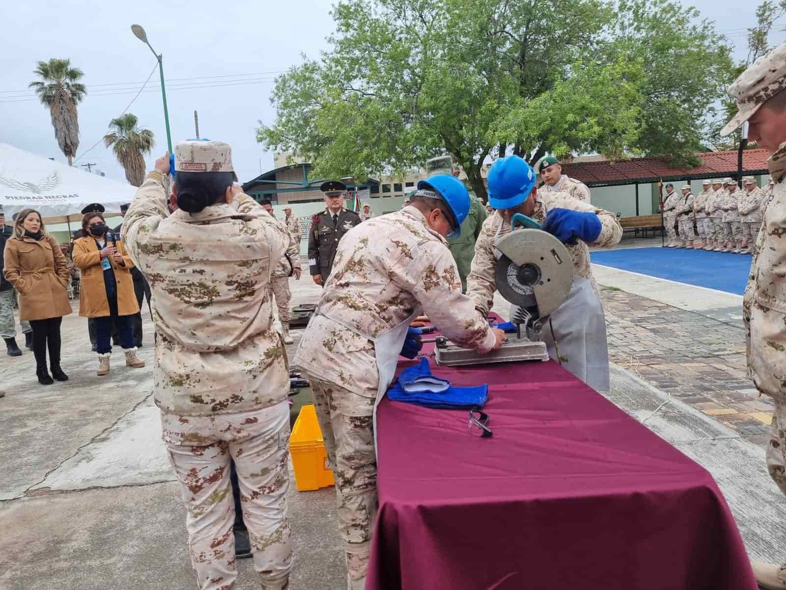 Baja participación en canje de armas