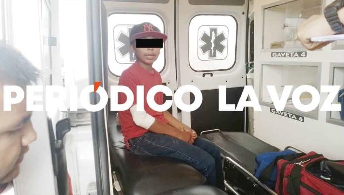 Se emboba en partido y Embiste a niño en bici