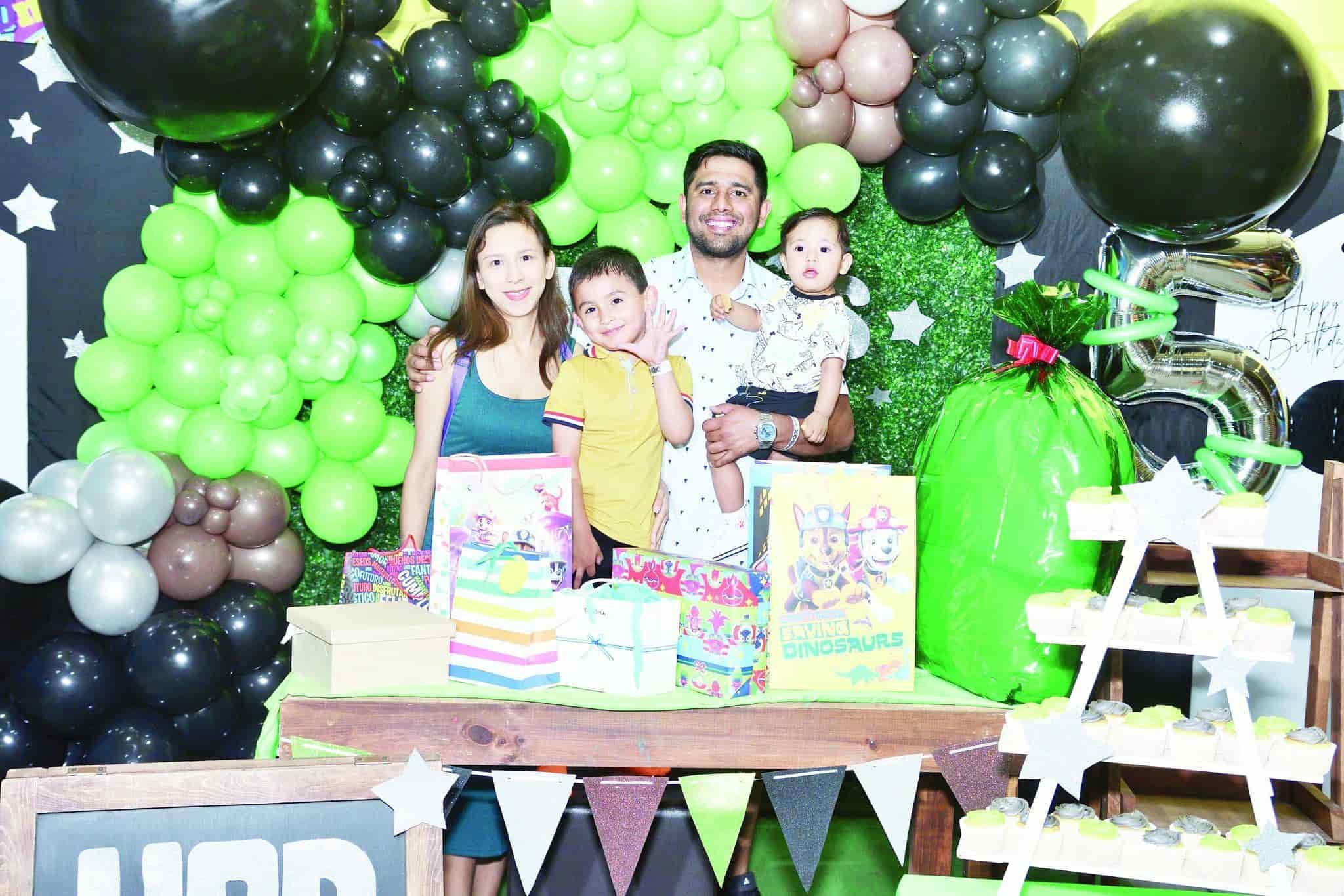 Thomas Alexander cumple 5 años