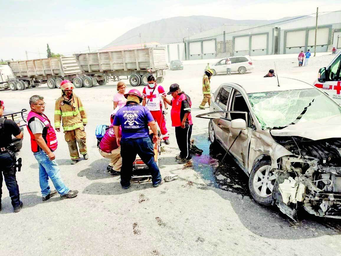 Sale disparada De su automóvil