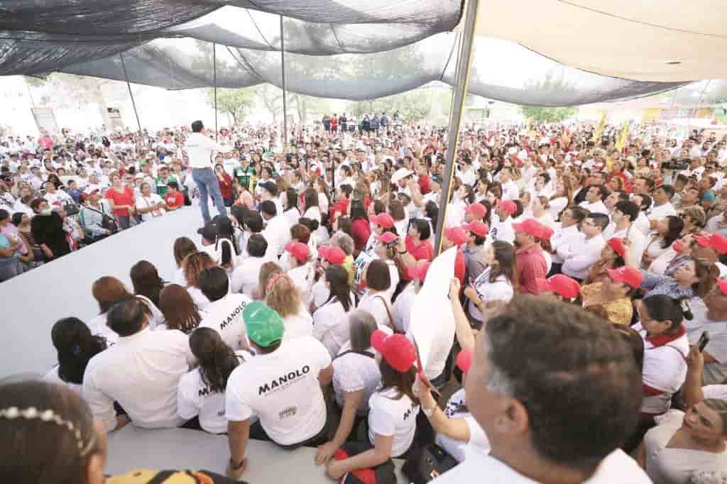 Seguridad, empleo y obras: Manolo