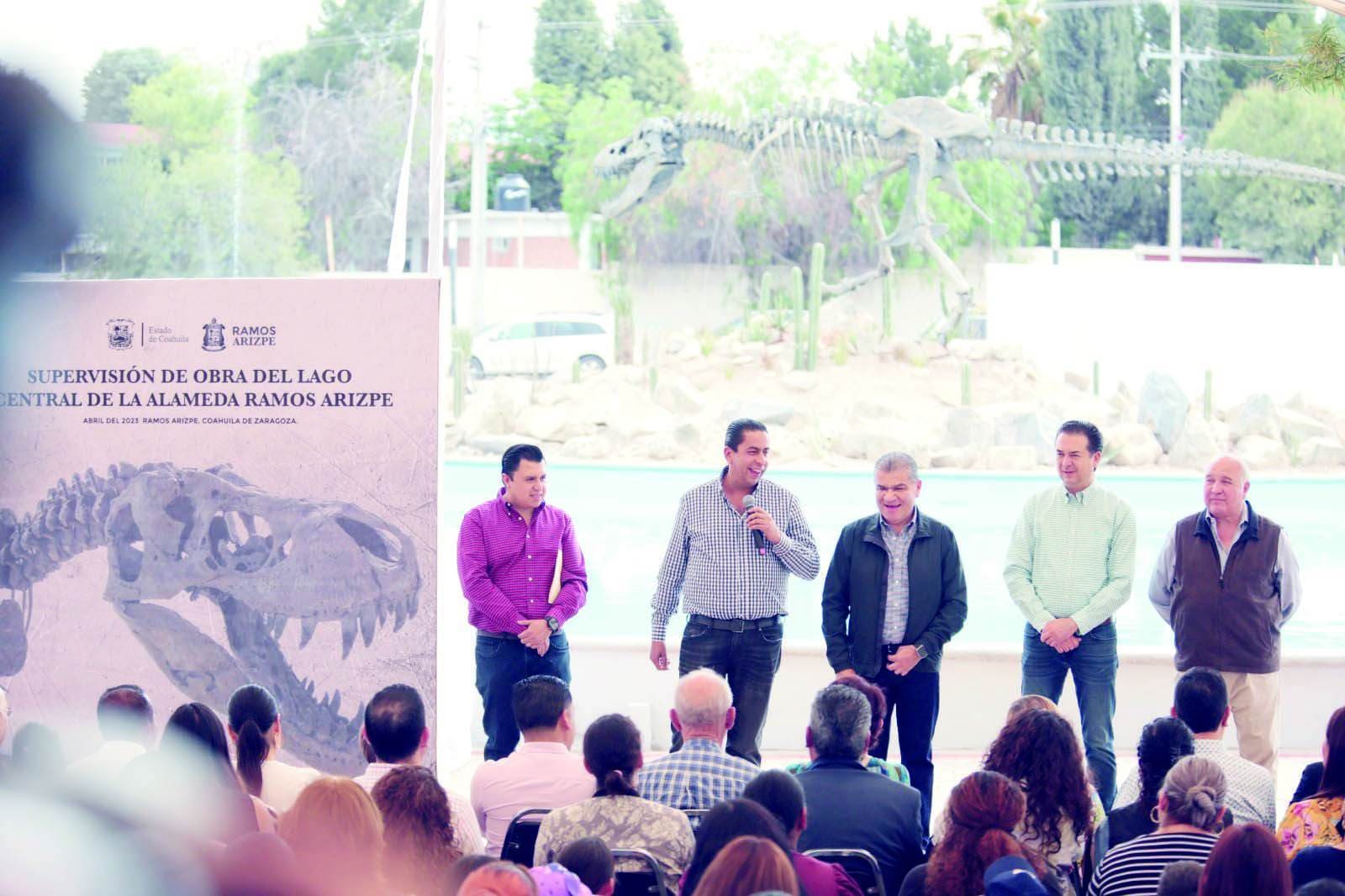 Supervisan MARS Obra del lago central