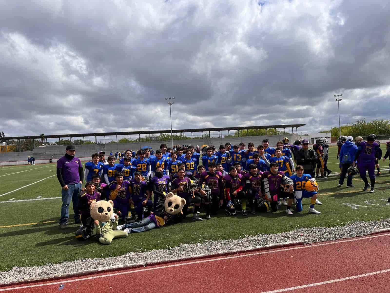 Jornada de futbol americano En la liga AFAINC