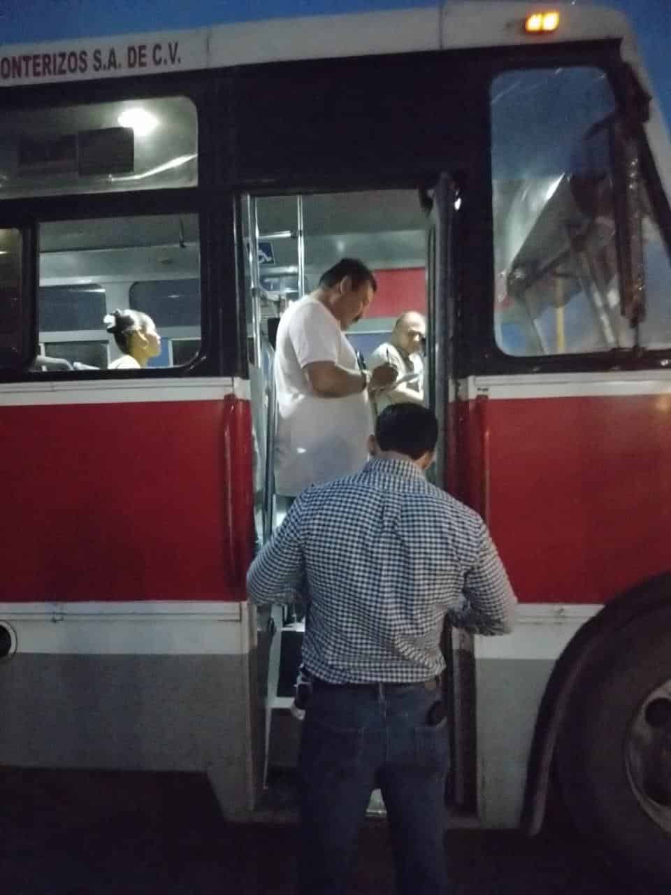 Sorprende Operativo al Transporte