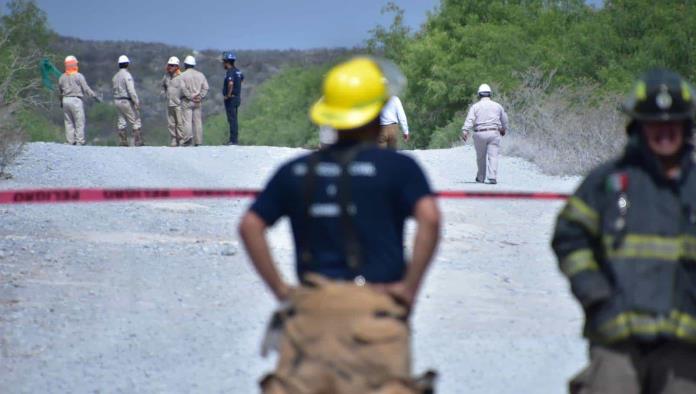 Alarma; fugaba gas tubería subterránea