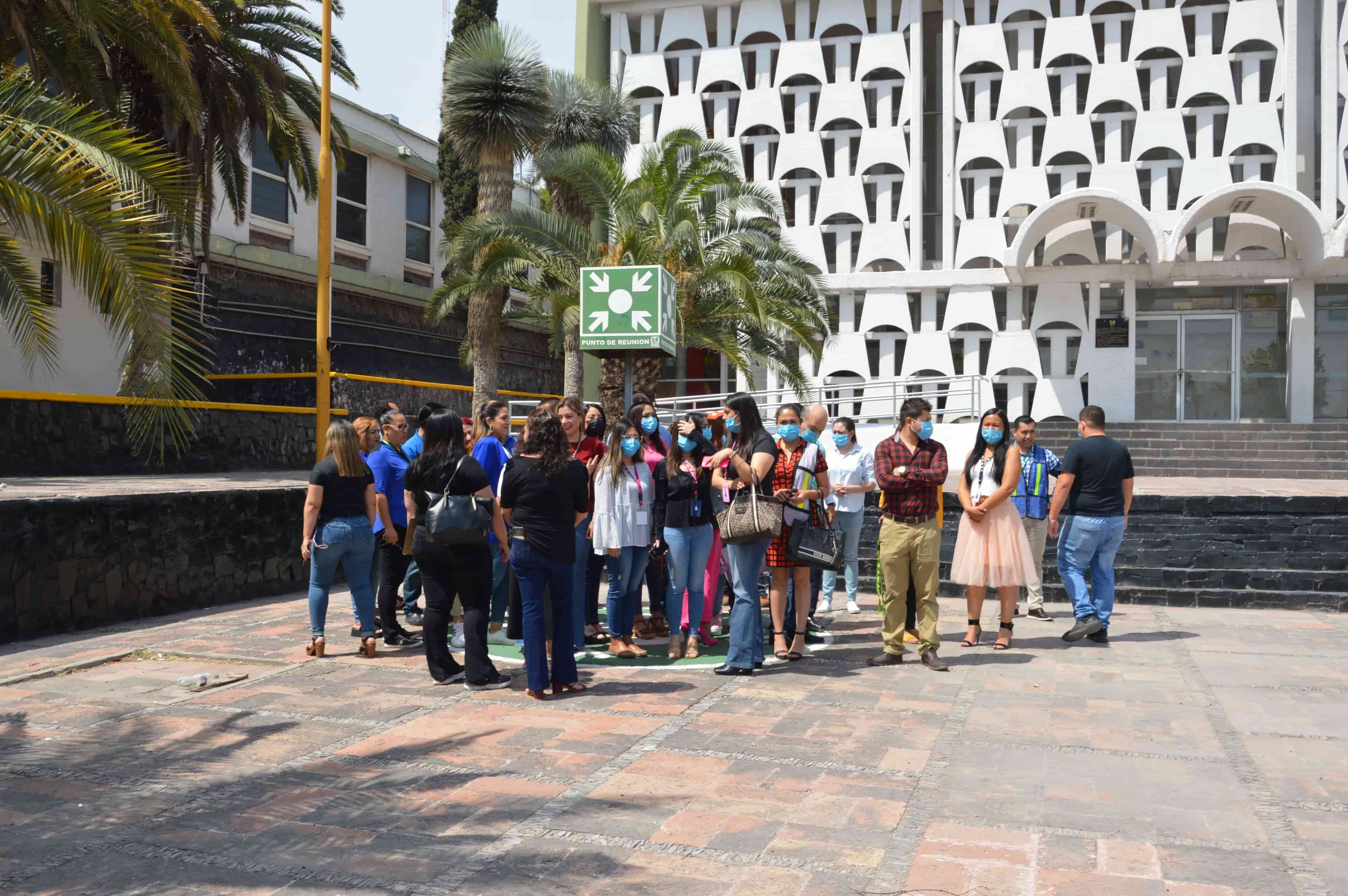 Participa IMSS en Simulacro nacional