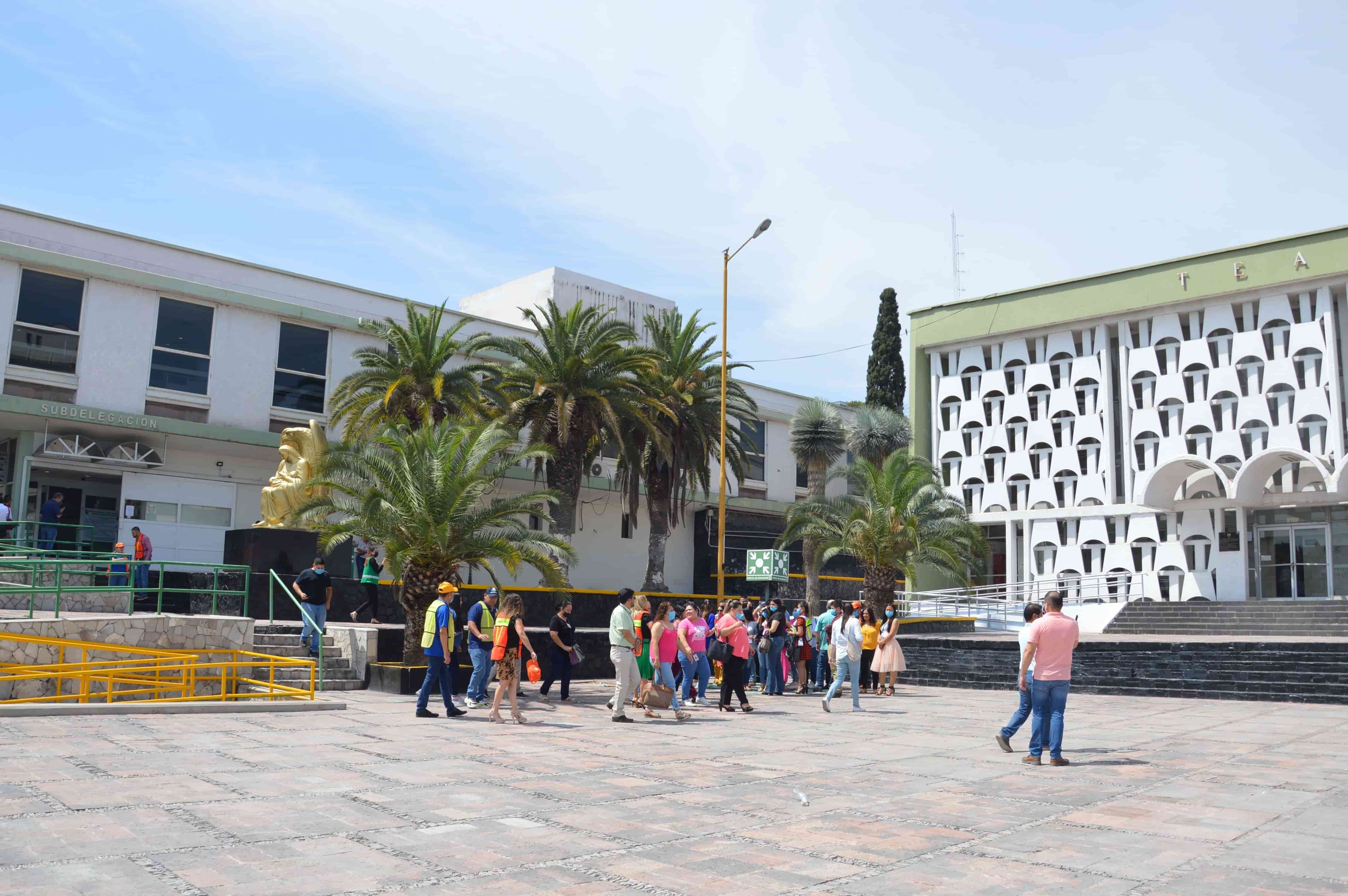 Participa IMSS en Simulacro nacional