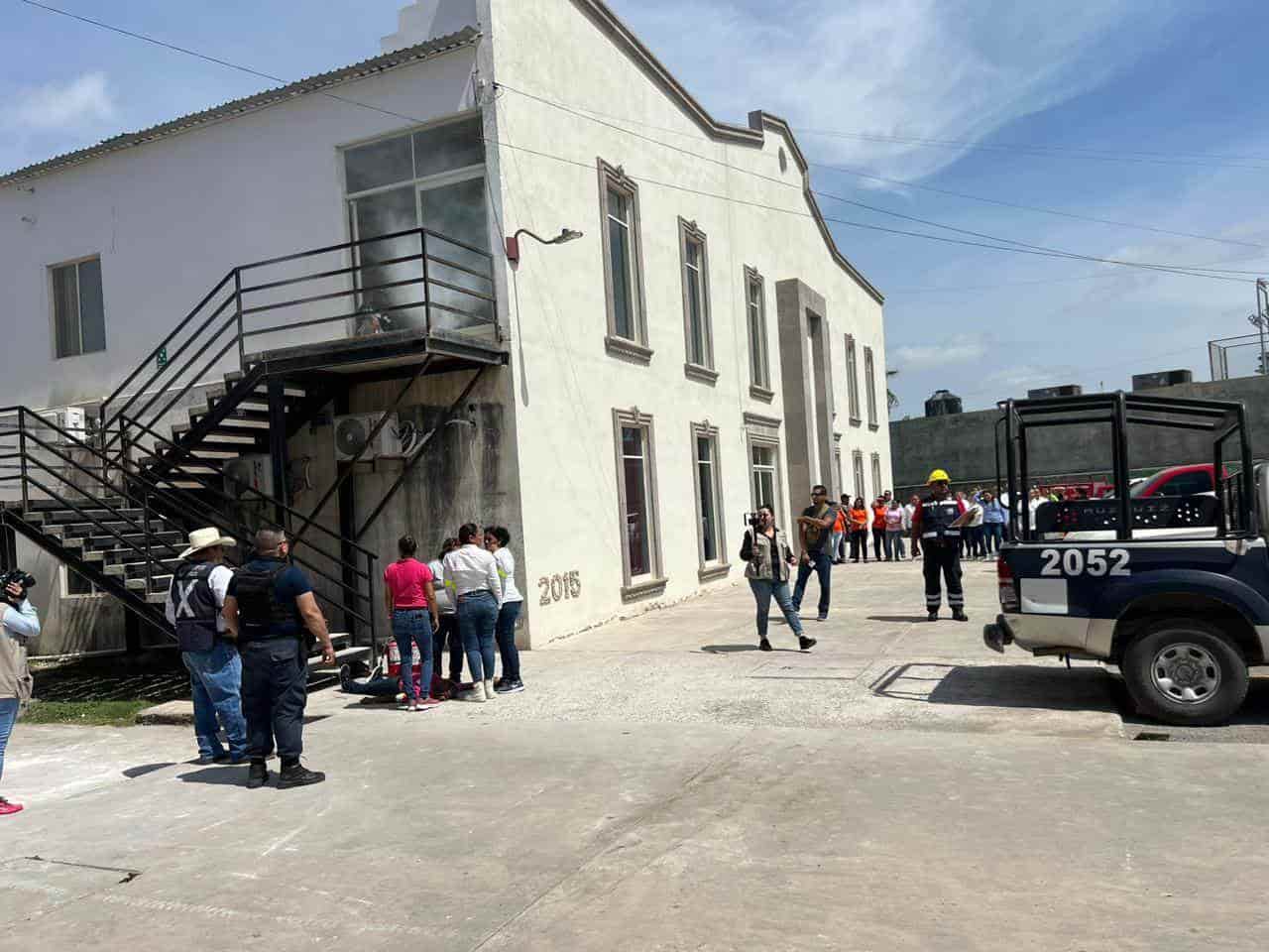 En tiempo y forma Realizan simulacro