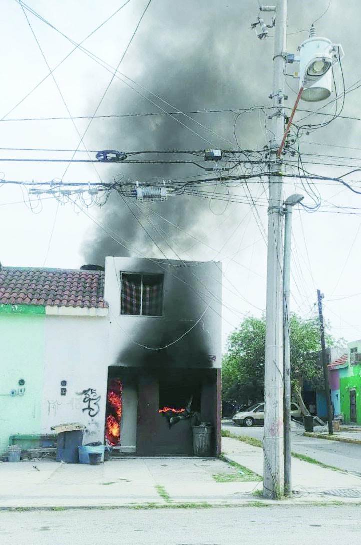 Arde nido de adictos