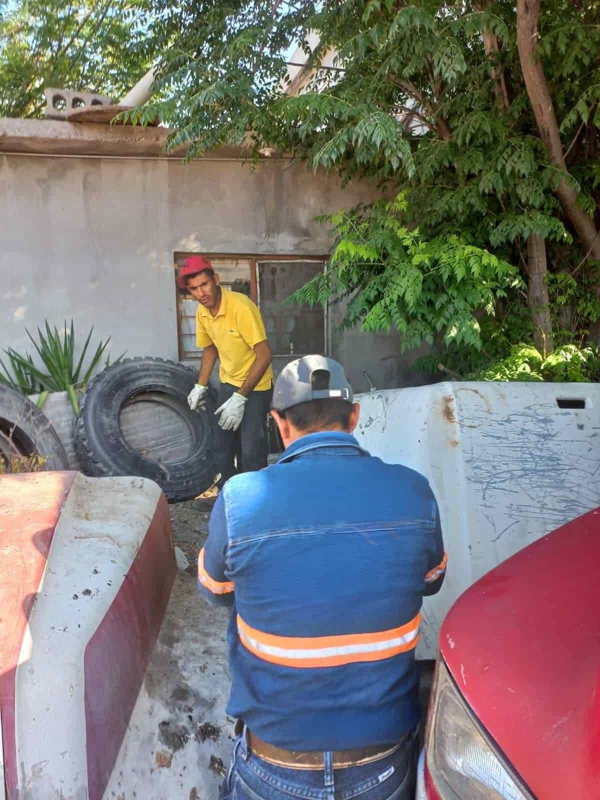Descacharrizan En las colonias