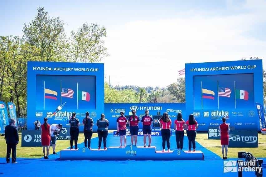 Dafne Quintero destacó en Turquía