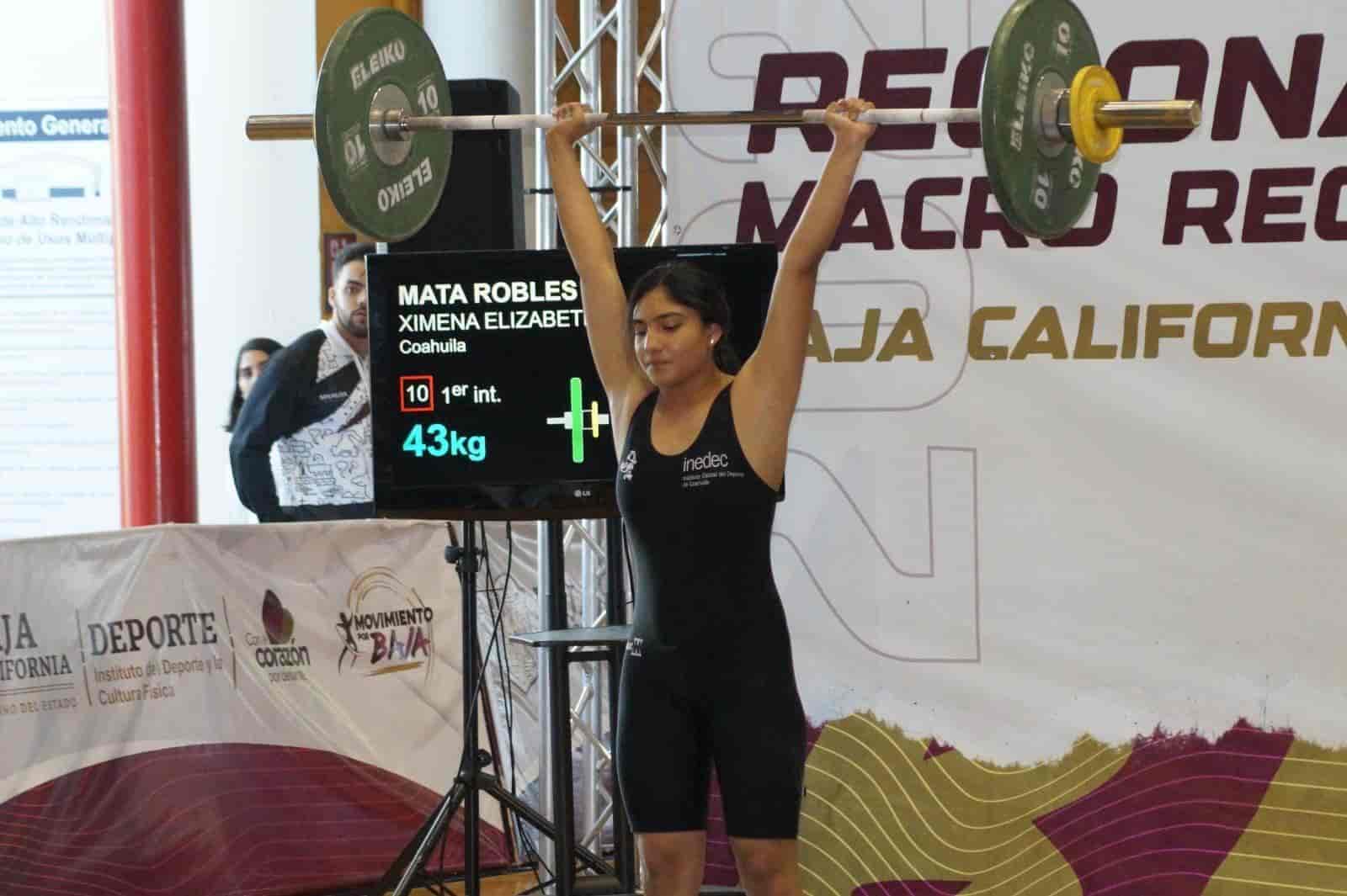 12 coahuilenses representarán a Coahuila en Halterofilia