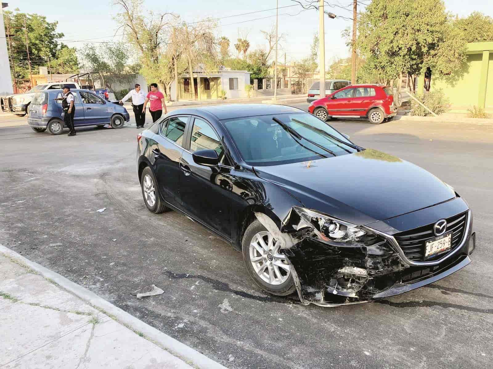 Lesiona a bebé en accidente