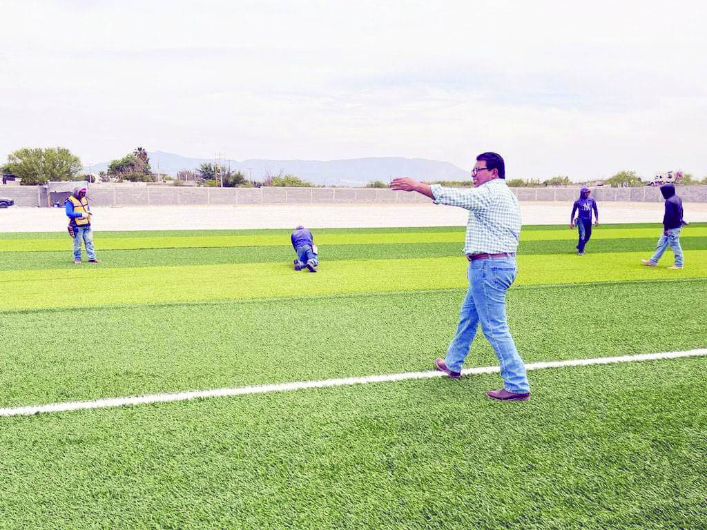 cancha de la Sierrita Alfombran Beto Piña