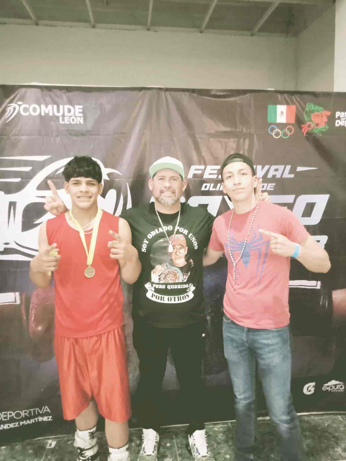 Coahuilenses destacan en festival olímpico de boxeo