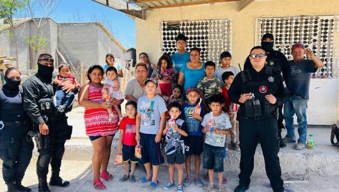 Festejan Preventivos a niños de Las Moritas