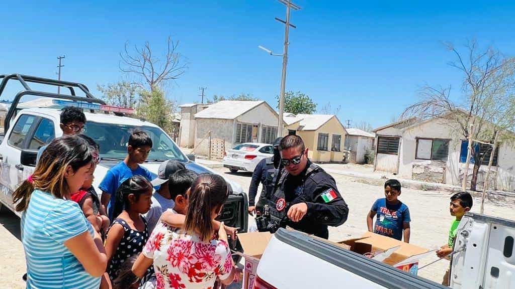 Festejan Preventivos a niños de Las Moritas