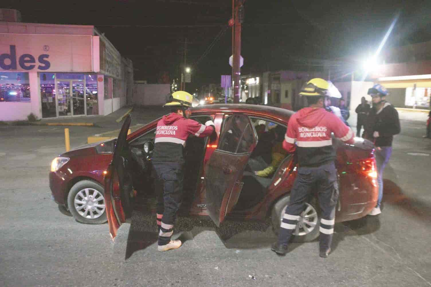 Encontronazo:7 lesionados