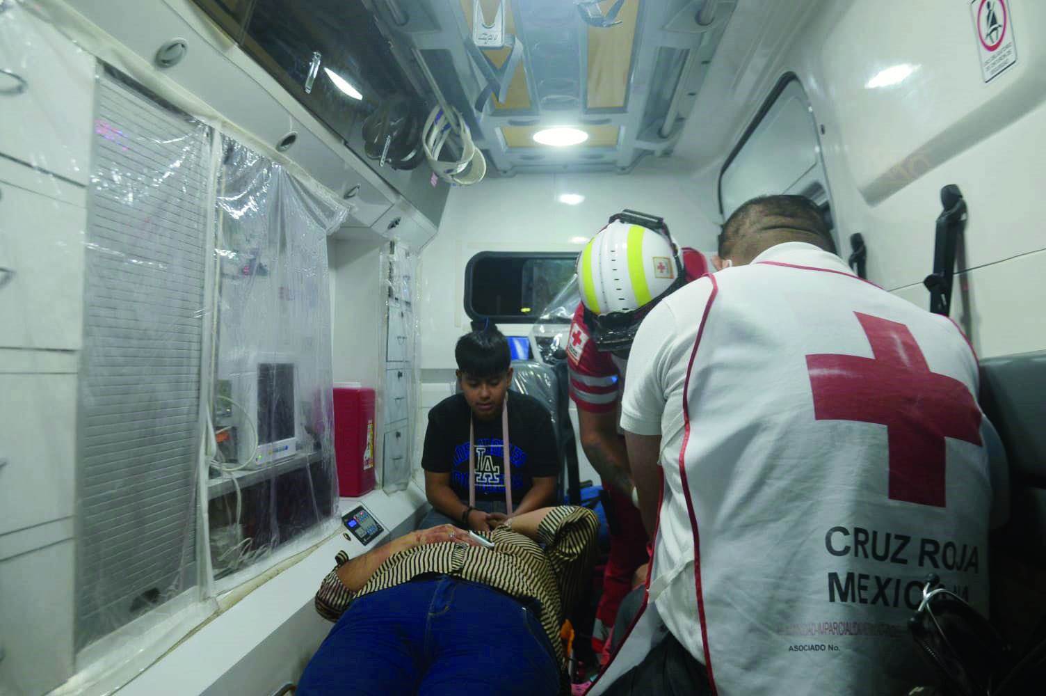 Encontronazo:7 lesionados