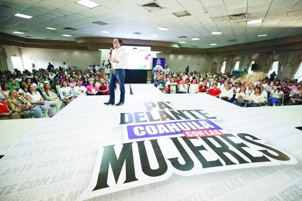 Con la fuerza de las mujeres vamos padelante: Manolo