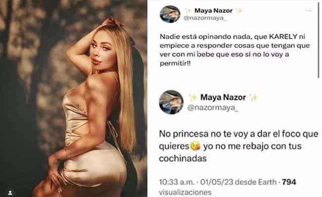 “Con mi bebé no”: Maya Nazor defiende a su hijo