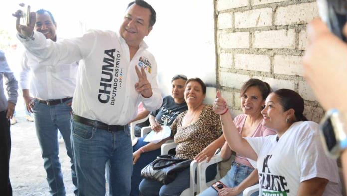 Le dan confianza y Respaldo a Chuma