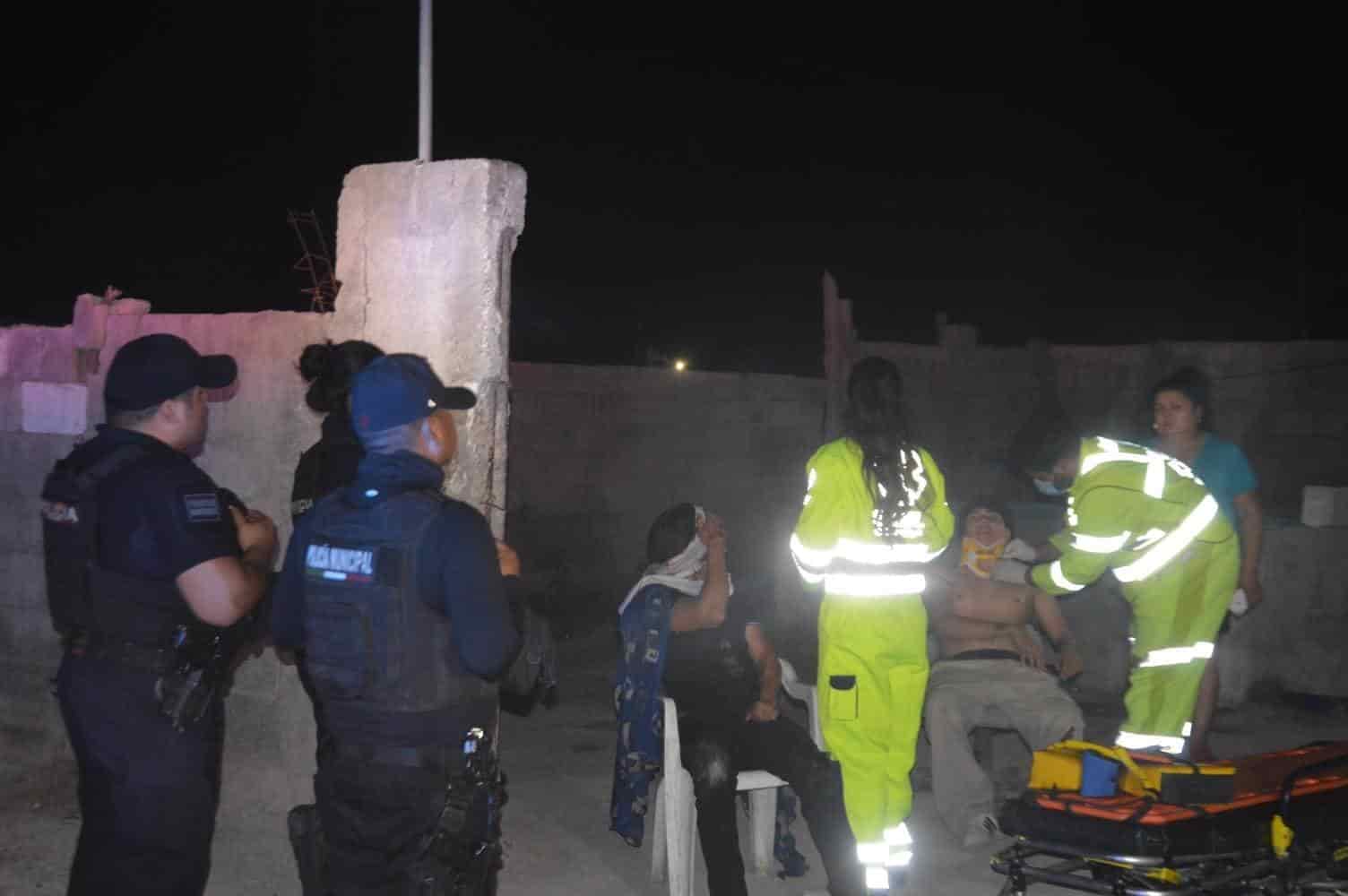 Derrapan menores en moto