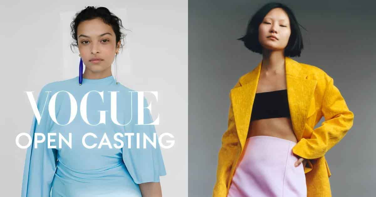 Vogue realiza open casting para elegir a sus nuevos modelos