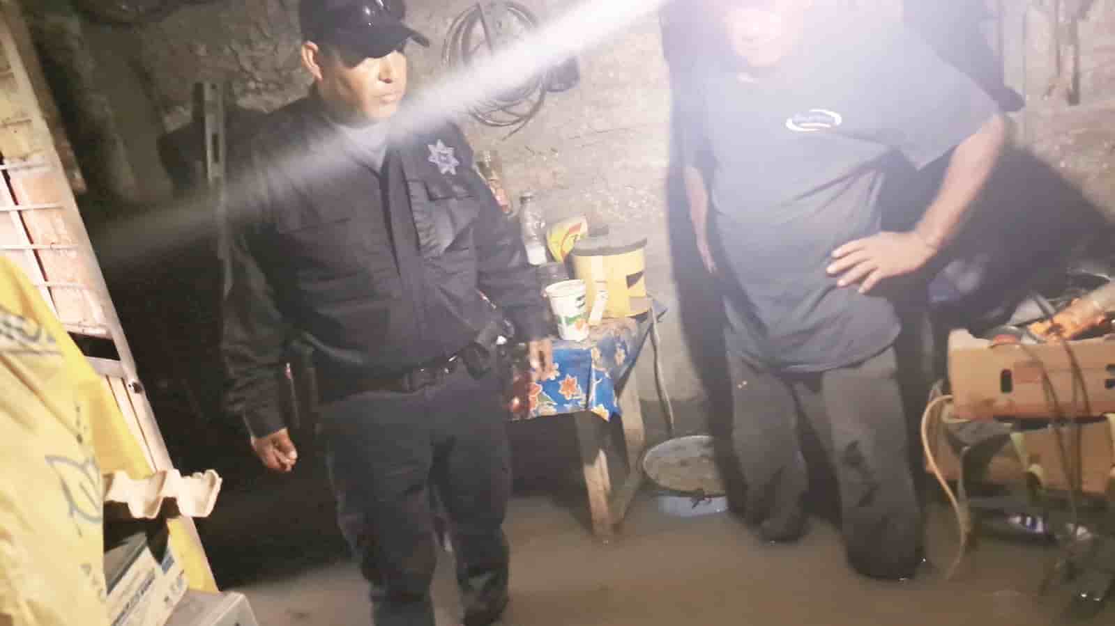 Tromba y granizada en Palaú