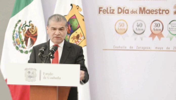 ‘El magisterio ha sido solidario con mi gobierno’