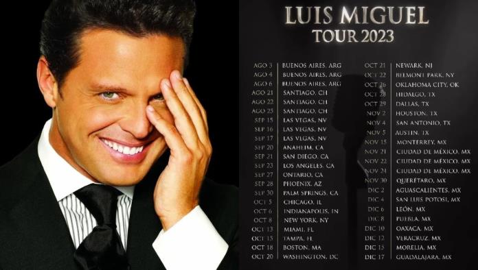 Luis Miguel Tour 2023: Preventa inicia con caída de página oficial