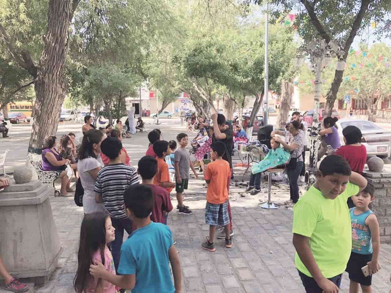 Anuncian brigada de corte de pelo