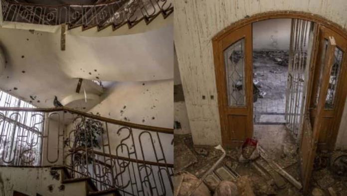 Tiktoker explora mansión abandonada de Eduardo Arellano Félix