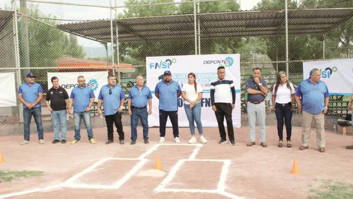 Inauguran Juegos Intersindicales FNSI