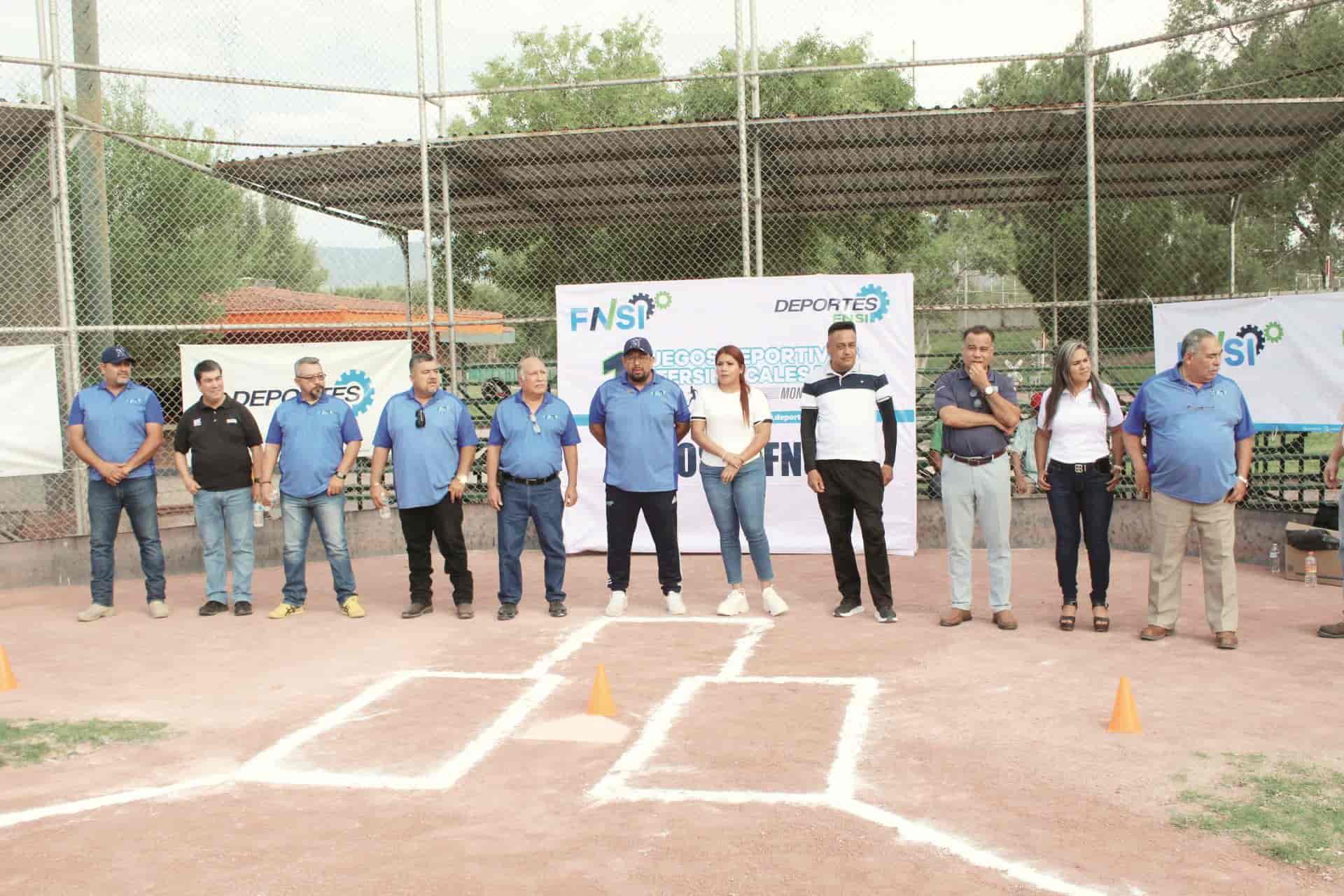 Inauguran Juegos Intersindicales FNSI Inauguran Juegos Intersindicales FNSI